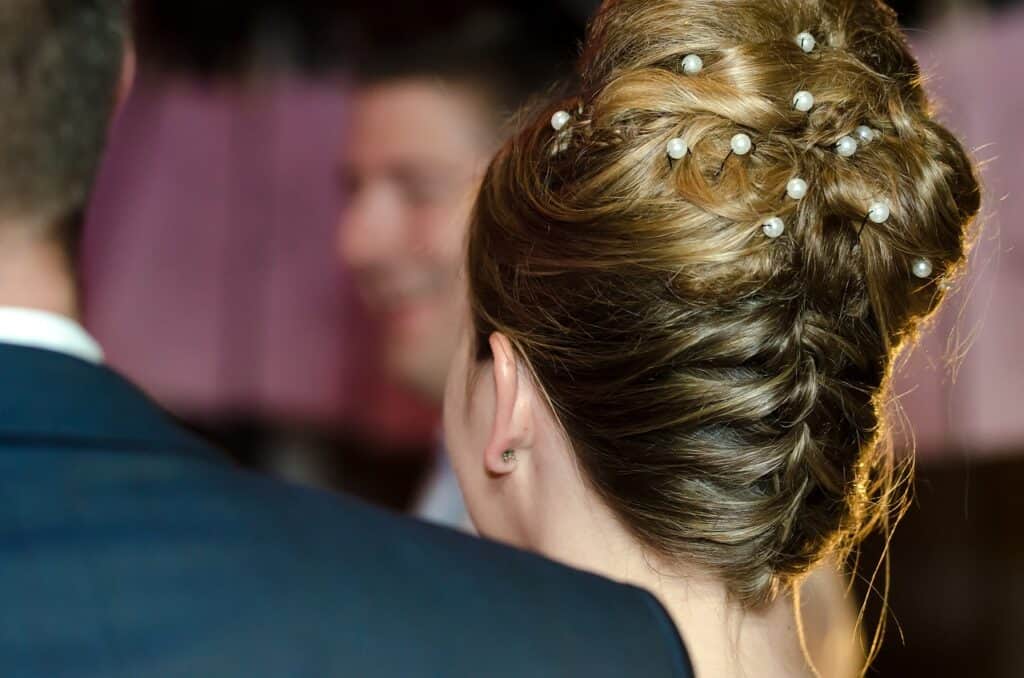 Hochzeit Brautfrisur